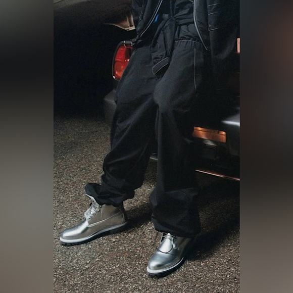 Veneda Carter x Timberland RARE EXCLUSIVE 6" Silver Boots - Unisex Size 6M/8W - Picture 4 of 12